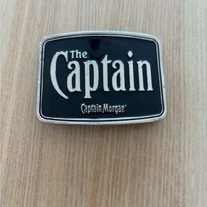 The Captain by Captain Morgan metal belt buckle!